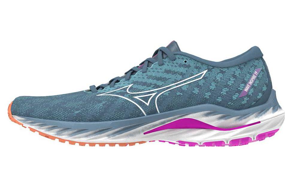 (Women) Mizuno Wave Inspire 19 Wide 'Dazzling Blue'  411400-5B00