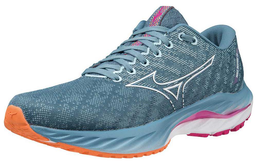 Lookbook (W) Mizuno Wave Inspire 19 Large ''Bleu Éblouissant'' 411400-5B00