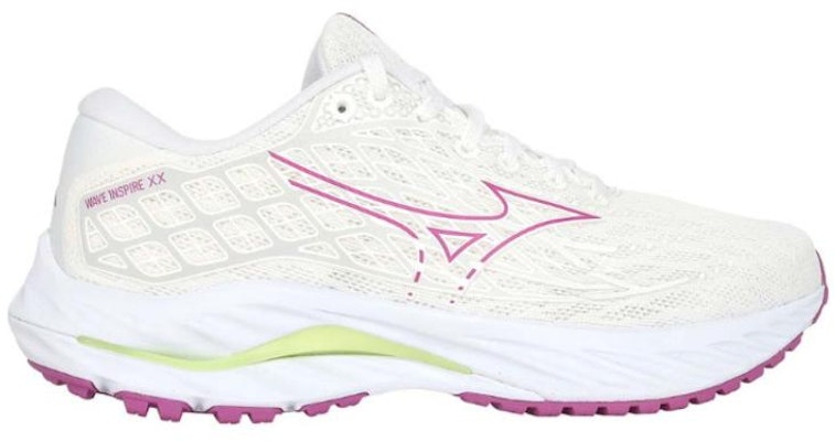 (Women) Mizuno Wave Inspire 20 Super Wide 'White Rose Red' J1GD244624 Order (Women) Mizuno Wave Inspire 20 Super Wide 'White Rose Red' J1GD244624