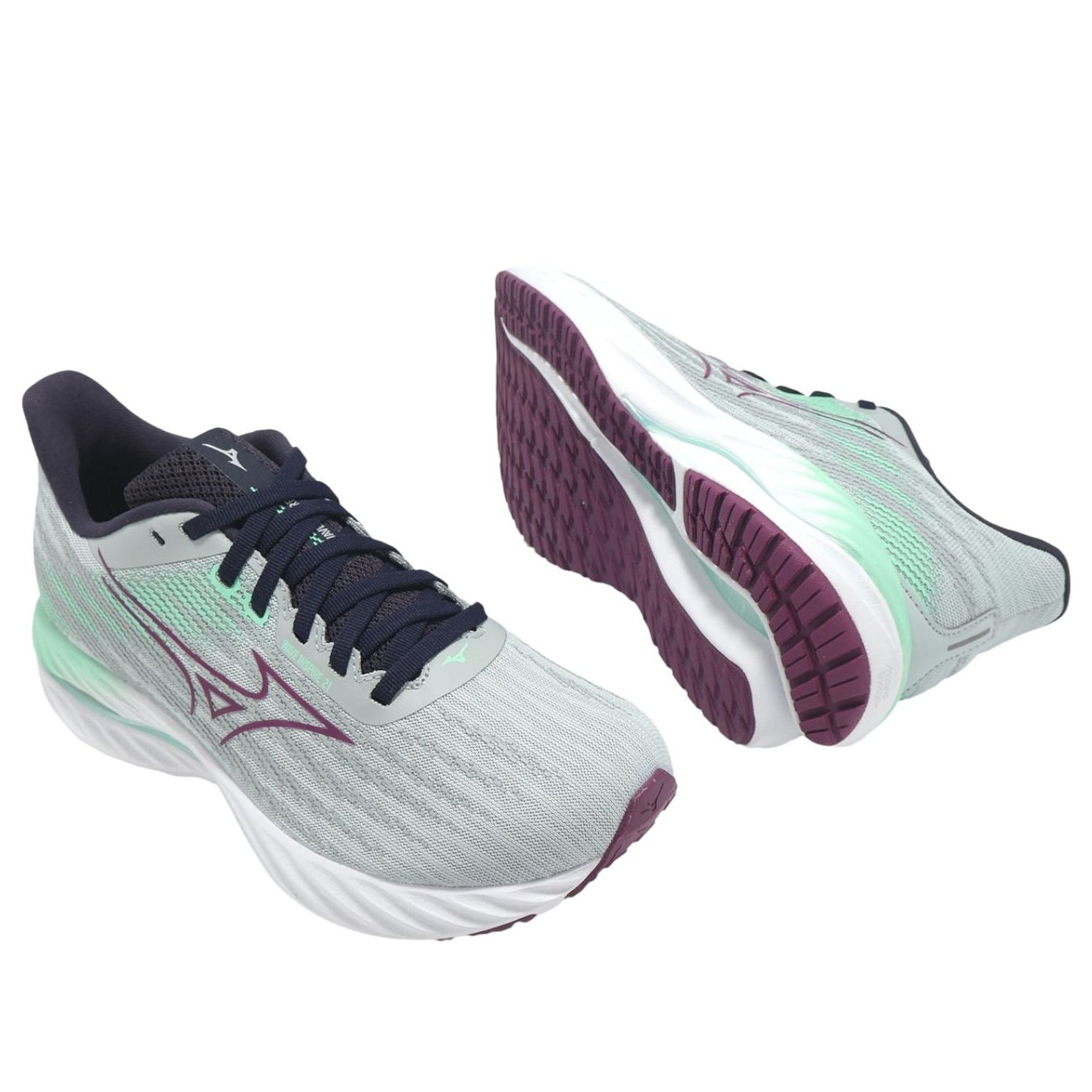 (W) Mizuno Wave Inspire 21 Super Wide 'Grey Green' 圖 4