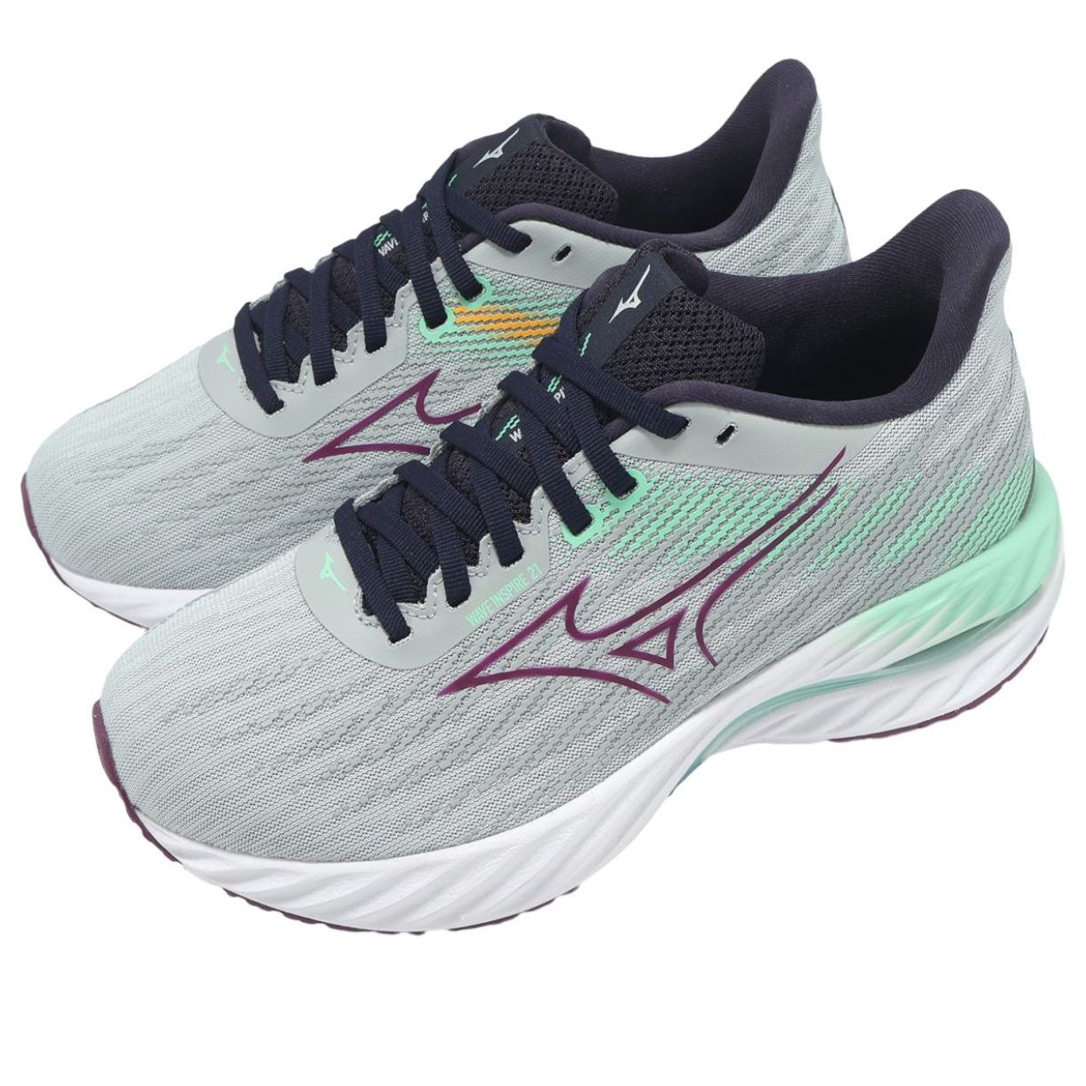(W) Mizuno Wave Inspire 21 Super Wide 'Grey Green' 圖 5