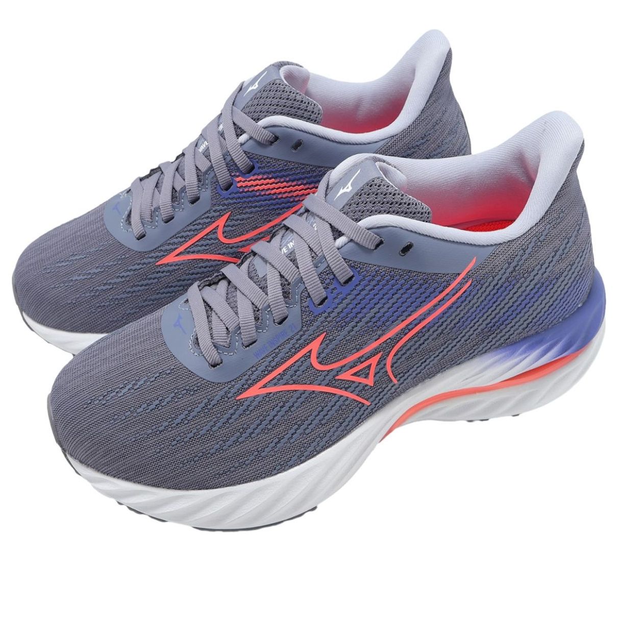 (W) Mizuno Wave Inspire 21 Super Wide 'Grey Red' 圖 3