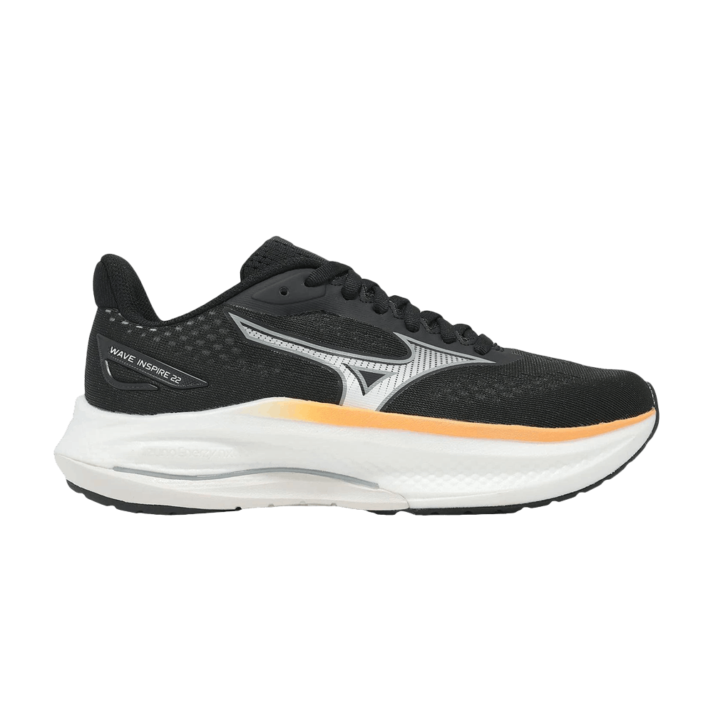 (Women) Mizuno Wave Inspire 22 'Black White' J1GD264425