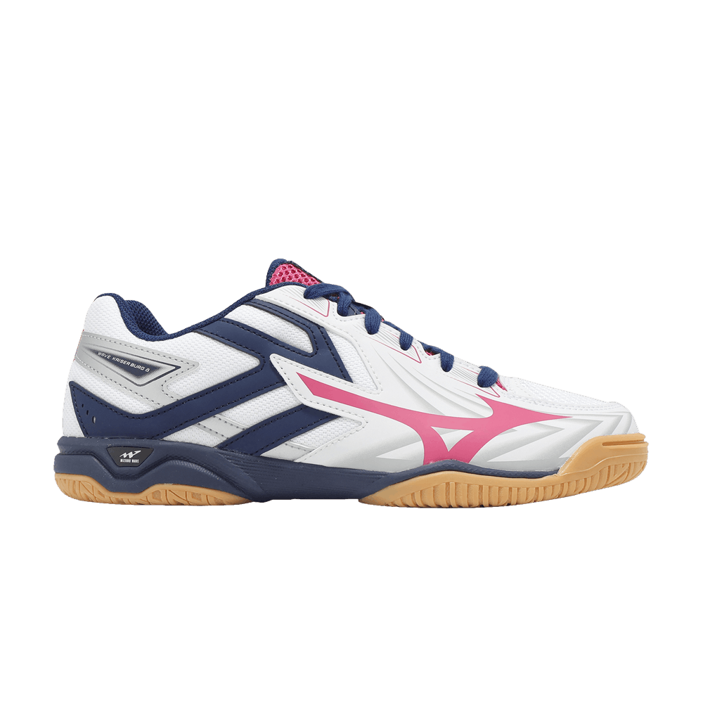 (Women) Mizuno Wave Kaiserburg 8 Wide 'White Navy Pink' 81GA242004