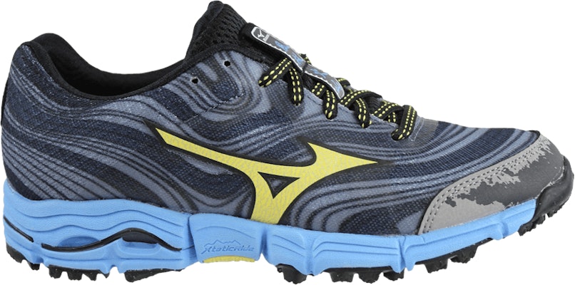 Buy Women Mizuno Wave Kazan Grey Blue 410617 9931 Novelship