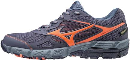 (Women) Mizuno Wave Kien 4 G-tx 'Gray Orange' J1GK175957 (Women) Mizuno Wave Kien 4 G-tx 'Gray Orange' J1GK175957