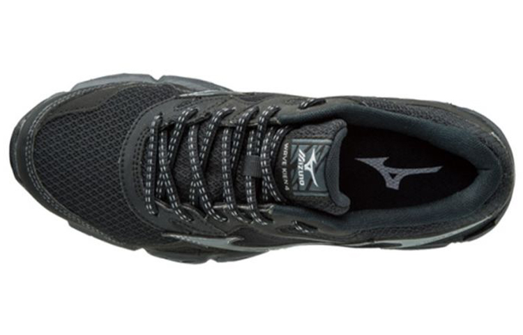 Lookbook (W) Mizuno Wave Kien 4 GTX 'Hitam Abu-abu' J1GK175951