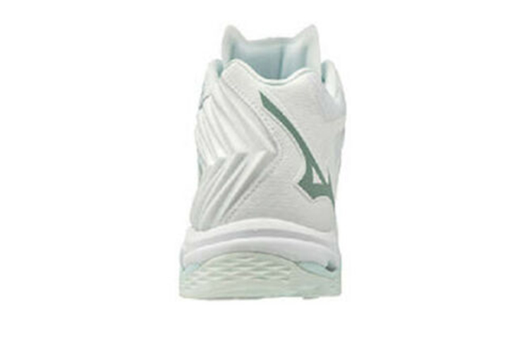 Lookbook （女款）美津濃 Wave Lightning Z5 中筒‘白綠’ V1GC190599