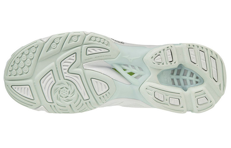 Shop (W) Mizuno Wave Lightning Z5 Mid ''Wit Groen'' V1GC190599