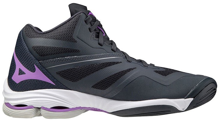 Mizuno Wave Lightning Z6 耐磨中筒排球鞋 女款 黑紅紫 Order Mizuno Wave Lightning Z6 耐磨中筒排球鞋 女款 黑紅紫