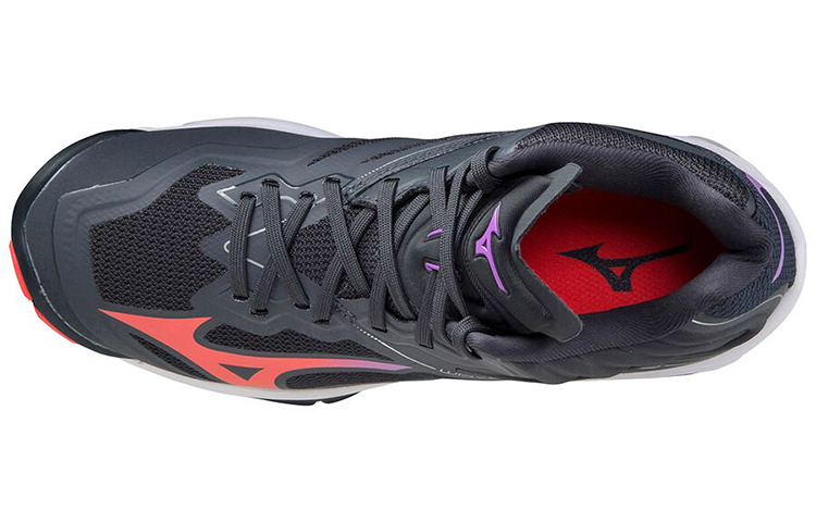 Lookbook (W) Mizuno Wave Lightning Z6 ''Zwart Rood Paars'' V1GC200566