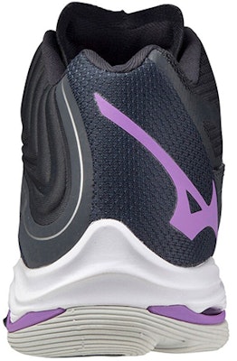 Mizuno Wave Lightning Z6 耐磨中筒排球鞋 女款 黑紅紫 Shop Mizuno Wave Lightning Z6 耐磨中筒排球鞋 女款 黑紅紫