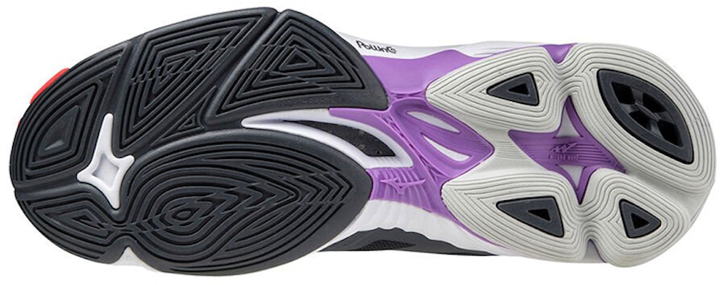 Mizuno Wave Lightning Z6 耐磨中筒排球鞋 女款 黑紅紫 Purchase Mizuno Wave Lightning Z6 耐磨中筒排球鞋 女款 黑紅紫