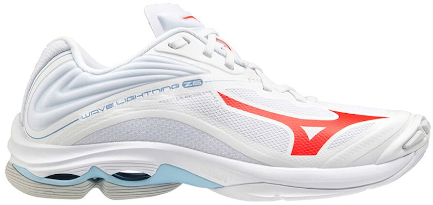 (Women) Mizuno Wave Lightning Z6 'White Blue Red' V1GC200065 Order (Women) Mizuno Wave Lightning Z6 'White Blue Red' V1GC200065