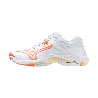 (W) Mizuno Wave Lightning Z8 'White Calypso Coral'