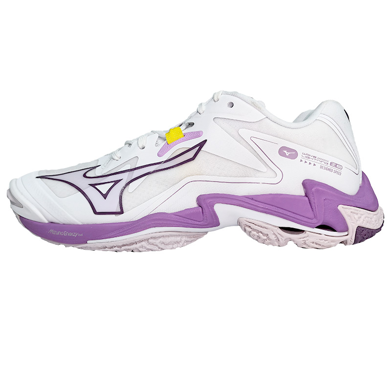 (Women) Mizuno Wave Lightning Z8 'White Patrician Purple' V1GC240010
