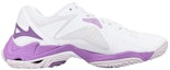 Order (W) Mizuno Wave Lightning Z8 'Putih Patrician Ungu' V1GC240010