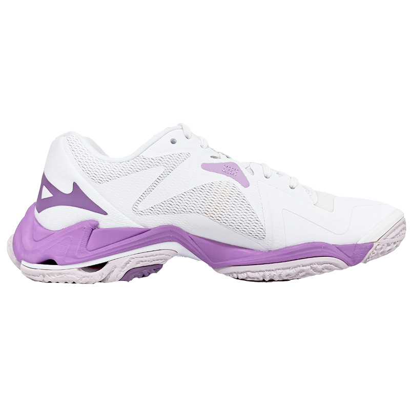 Lookbook (Women) Mizuno Wave Lightning Z8 'White Patrician Purple' V1GC240010