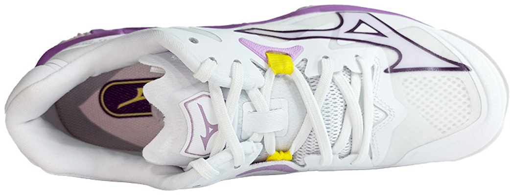(Women) Mizuno Wave Lightning Z8 'White Patrician Purple' V1GC240010 Lookbook (Women) Mizuno Wave Lightning Z8 'White Patrician Purple' V1GC240010