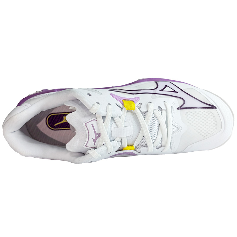 Shop (Women) Mizuno Wave Lightning Z8 'White Patrician Purple' V1GC240010