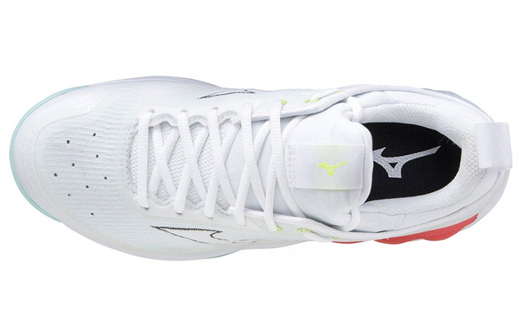 Lookbook (W) Mizuno Wave Luminous 2 'Putih Hijau' V1GC212010