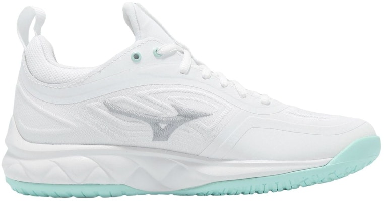 (W) ミズノ ウェーブ ルミナス 3 ''ホワイト ブルーティント'' V1GC242045 Order (W) ミズノ ウェーブ ルミナス 3 ''ホワイト ブルーティント'' V1GC242045