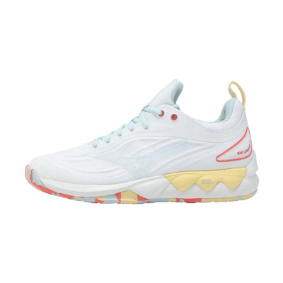 (W) Mizuno Wave Luminous 3 'White Calypso Coral'
