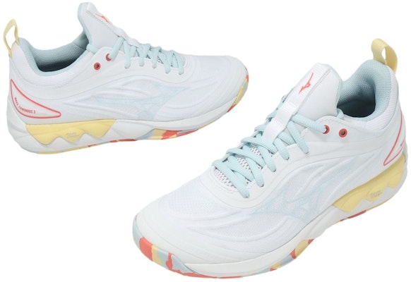 (Women) Mizuno Wave Luminous 3 'White Calypso Coral' V1GC242030 Purchase (Women) Mizuno Wave Luminous 3 'White Calypso Coral' V1GC242030