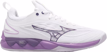 (Women) Mizuno Wave Luminous 3 'White Patrician Purple' V1GC242035 (Women) Mizuno Wave Luminous 3 'White Patrician Purple' V1GC242035