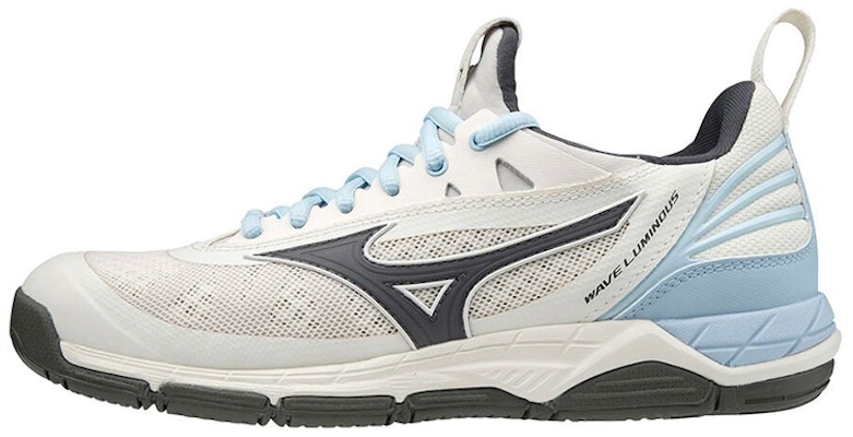 (Women) Mizuno Wave Luminous 'White Blue Black' V1GC182018 Buy (Women) Mizuno Wave Luminous 'White Blue Black' V1GC182018
