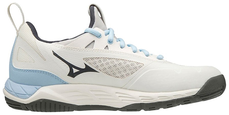 (Women) Mizuno Wave Luminous 'White Blue Black' V1GC182018 Order (Women) Mizuno Wave Luminous 'White Blue Black' V1GC182018