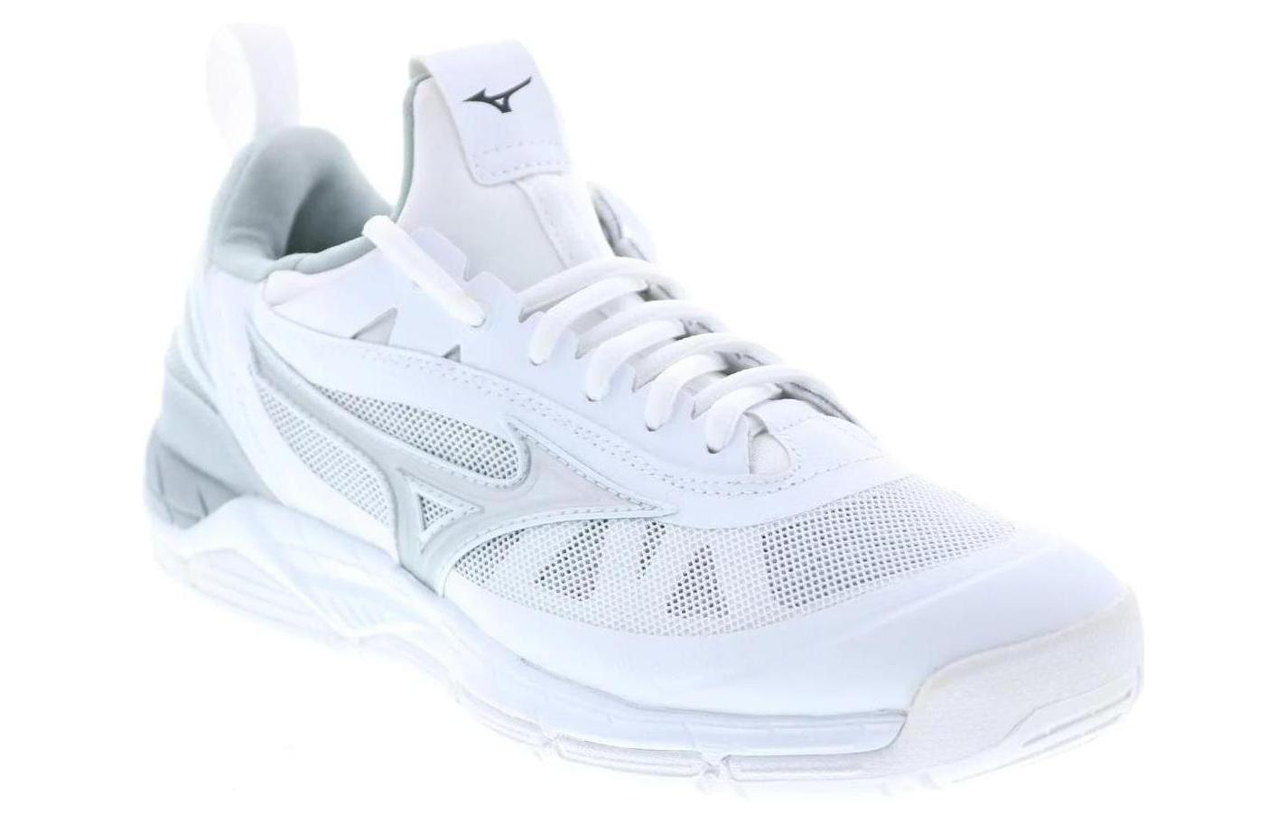 Lookbook (女性) 美津濃 Wave Luminous '白灰' V1GC182010