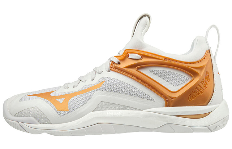 (Women) Mizuno Wave Mirage 3 'White Gold' X1GB195052
