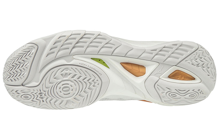 Shop (W) Mizuno Wave Mirage 3 ''Blanc Or'' X1GB195052