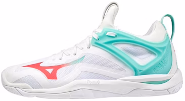 (Women) Mizuno Wave Mirage 3 'White Green Red' X1GB195058 (Women) Mizuno Wave Mirage 3 'White Green Red' X1GB195058