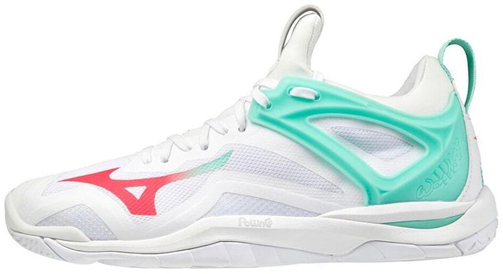 (W) 美津浓Wave Mirage 3 '白绿红' X1GB195058 Buy (W) 美津浓Wave Mirage 3 '白绿红' X1GB195058