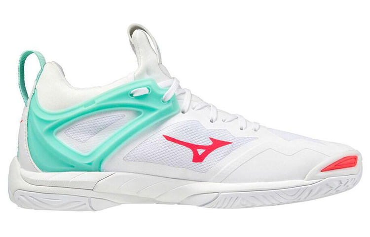 (W) Mizuno Wave Mirage 3 'White Green Red' 圖 2