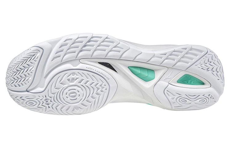 (W) Mizuno Wave Mirage 3 'White Green Red' 圖 5