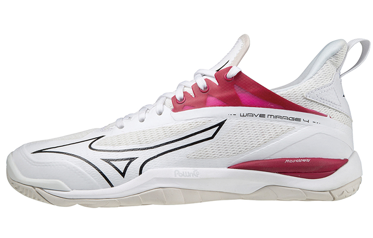 (Women) Mizuno Wave Mirage 4 'White Red' X1GB215065