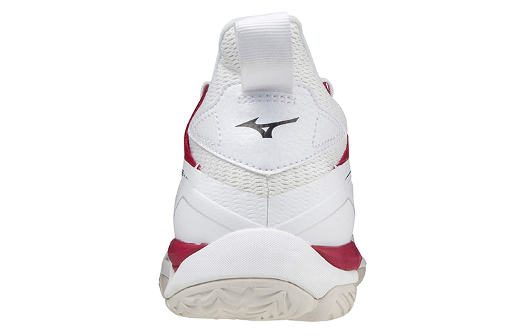 Shop Mizuno Wave Mirage 4 透氣防滑耐磨手球鞋 女款 白紅