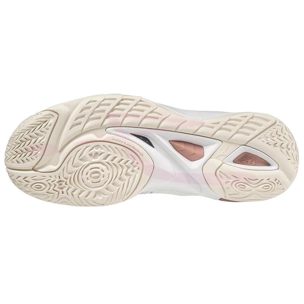 (W) Mizuno Wave Mirage 4 'White Red' 圖 5
