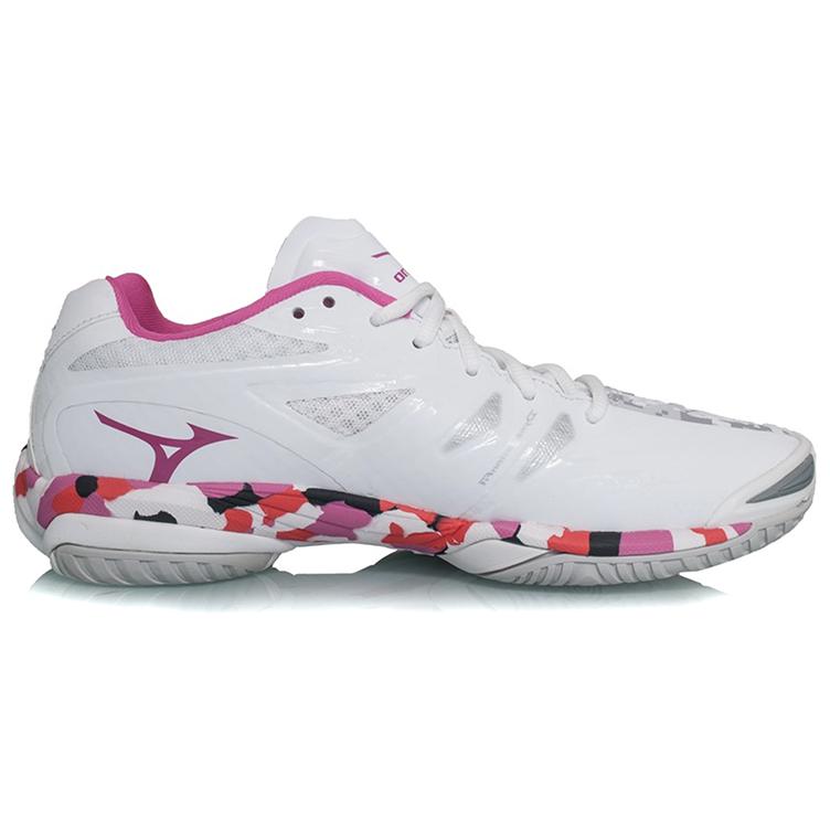 (W) Mizuno Wave Mirage 'White Pink' 圖 2