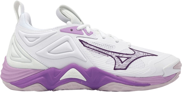 (女性)Mizuno Wave Momentum 3 '白色貴族紫' V1GC231210 Buy (女性)Mizuno Wave Momentum 3 '白色貴族紫' V1GC231210