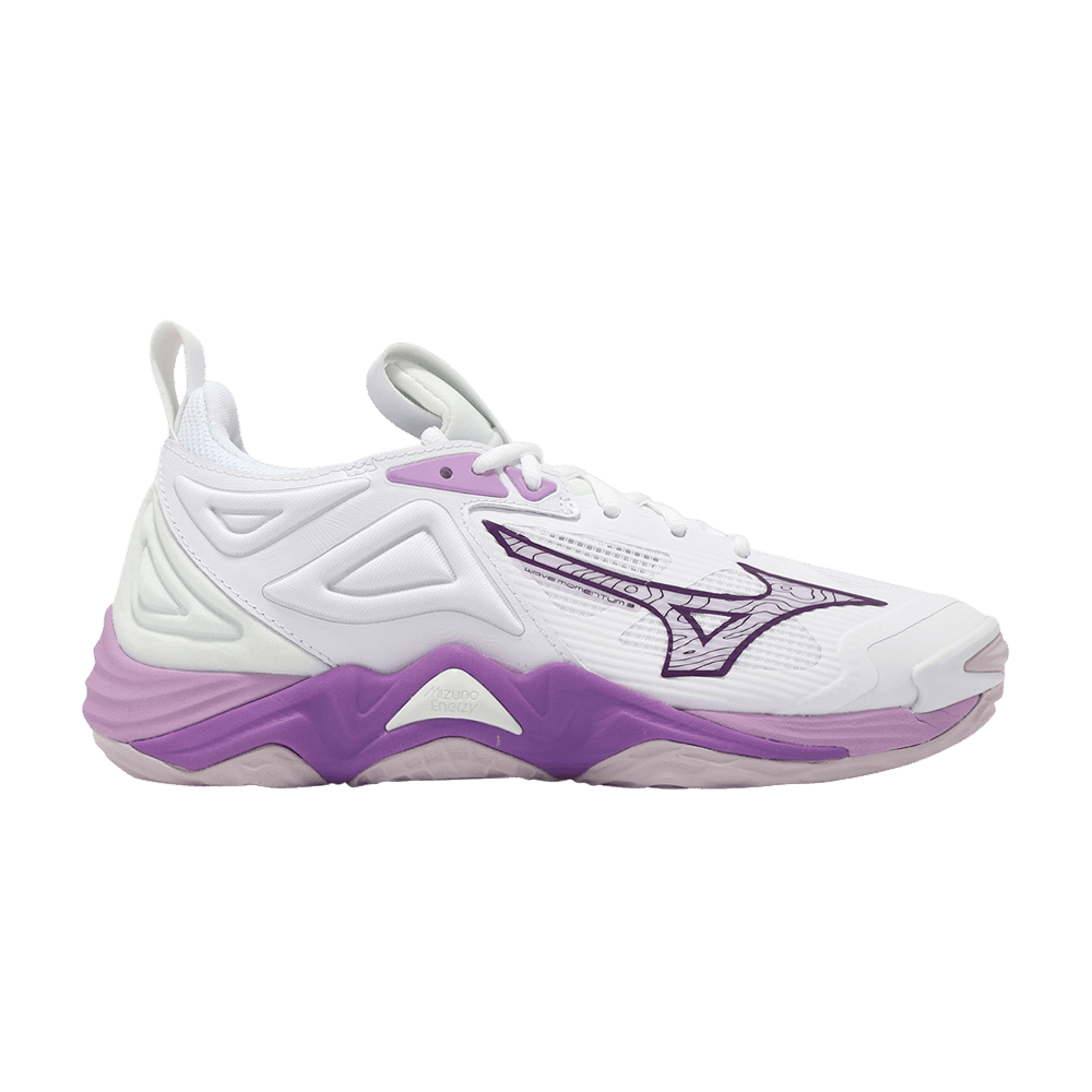 (Women) Mizuno Wave Momentum 3 'White Patrician Purple' V1GC231210