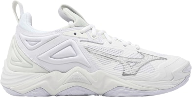 (Women) Mizuno Wave Momentum 3 'White Silver' V1GC231241 (Women) Mizuno Wave Momentum 3 'White Silver' V1GC231241