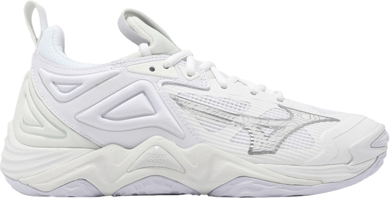 (Women) Mizuno Wave Momentum 3 'White Silver' V1GC231241 Buy (Women) Mizuno Wave Momentum 3 'White Silver' V1GC231241