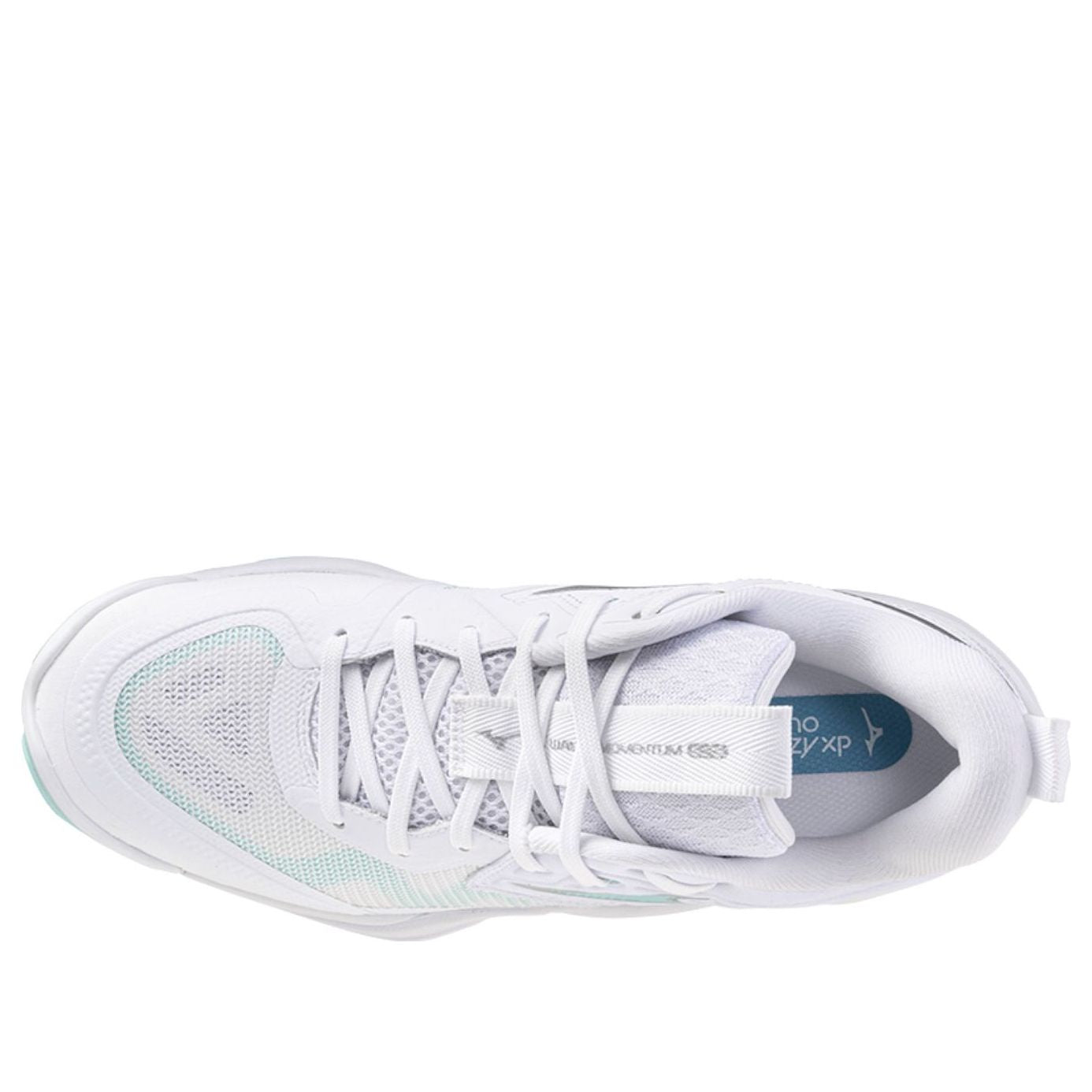 Purchase (W) Mizuno Wave Momentum Elite ''Weiß Blau Schimmer'' V1GC251245