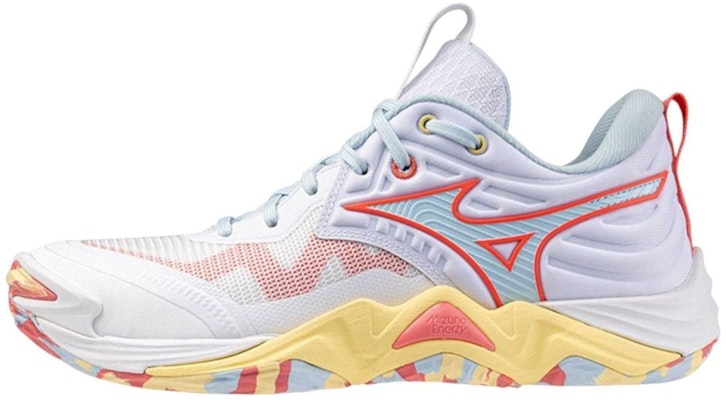 (Women) Mizuno Wave Momentum Elite 'White Calypso Coral' V1GC251235 Buy (Women) Mizuno Wave Momentum Elite 'White Calypso Coral' V1GC251235