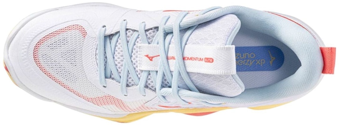 (Women) Mizuno Wave Momentum Elite 'White Calypso Coral' V1GC251235 Lookbook (Women) Mizuno Wave Momentum Elite 'White Calypso Coral' V1GC251235