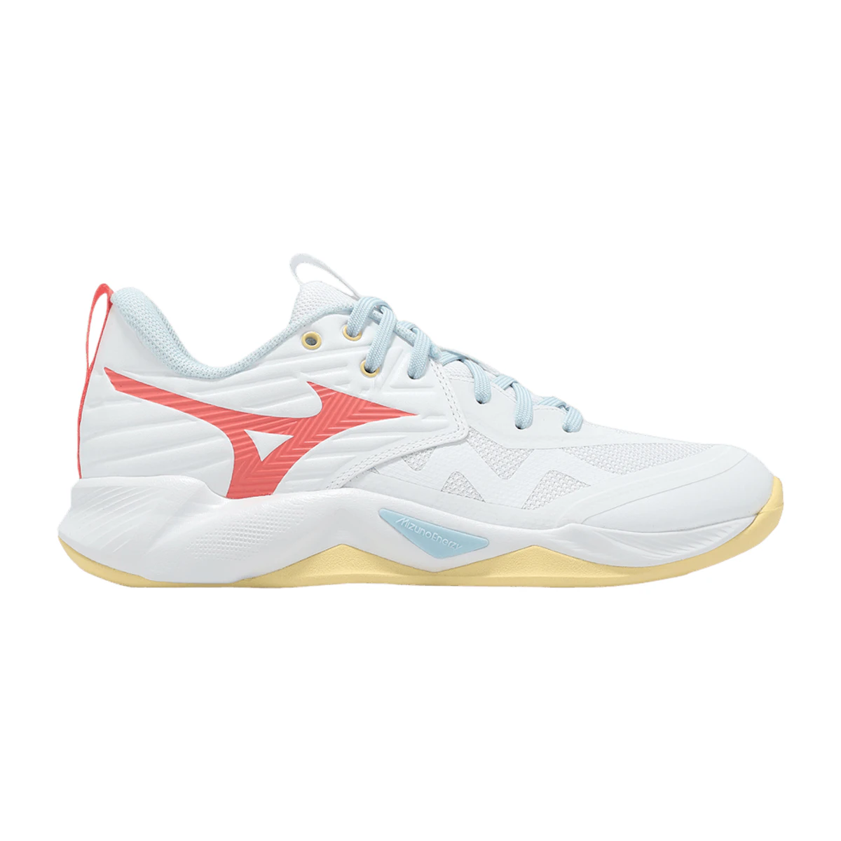 Beli (Women) Mizuno Wave Momentum Pro 'White Calypso Coral